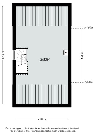 Floorplan - De Ruyterweg 10C, 6163 XP Geleen
